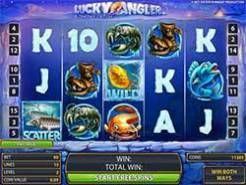 Lucky Angler A Snowy Catch